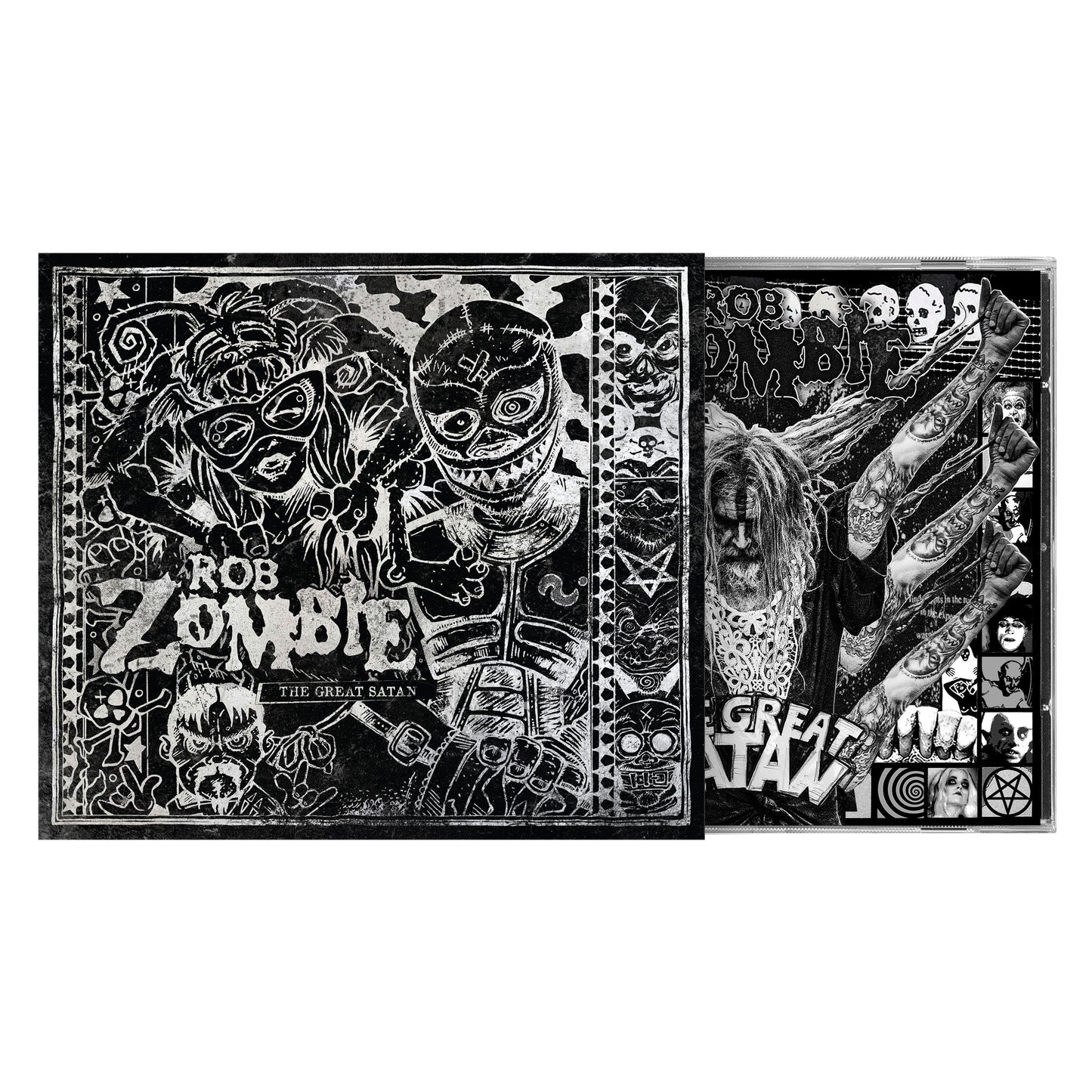 Rob Zombie - The Great Satan (CD in jewel case with O-card) | Mint (M) Mint (M)-