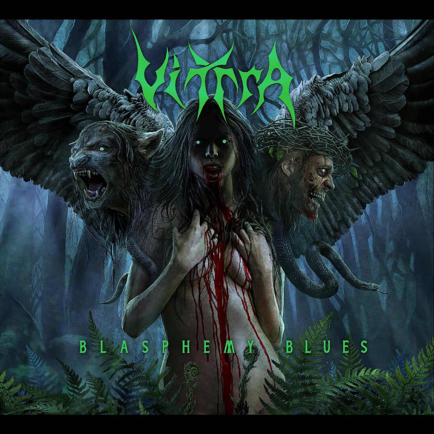 Vittra - Blasphemy Blues (CD) |-