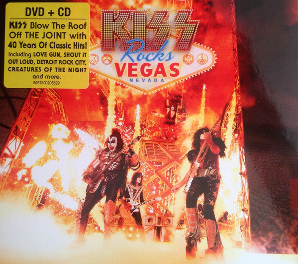 Kiss Rocks Vegas (CD DVD VINYL DIGIPAK) |-
