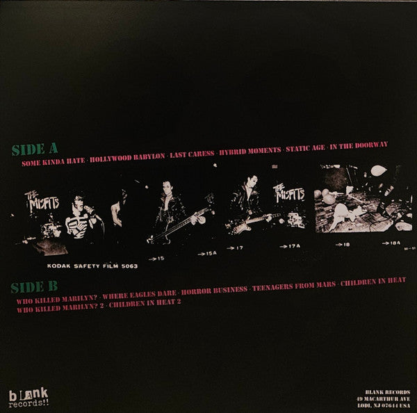 Misfits - Calling All Fiends - Studio Outtakes 1979-1980 (PINK VINYL) |-