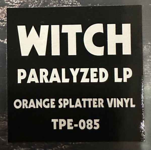 Witch - Paralyzed (ORANGE SPLATTER VINYL) | Mint (M) Mint (M)-