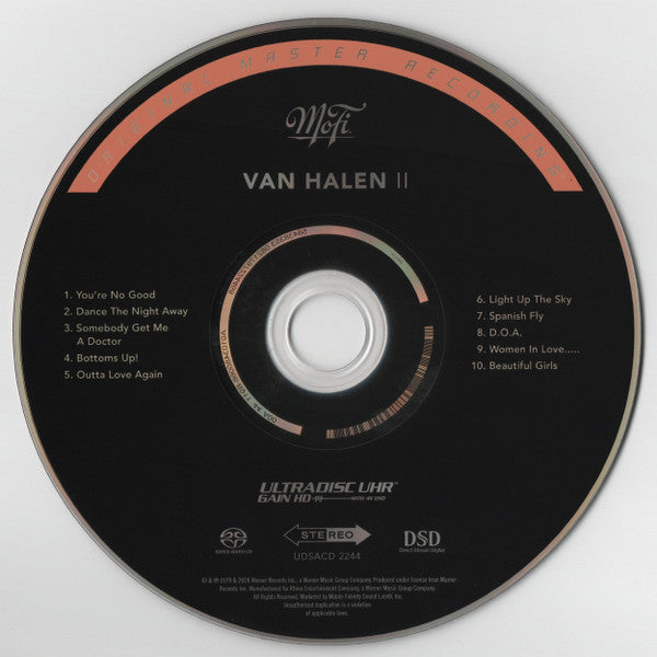 Van Halen II *SACD* | Mint (M) Mint (M)-