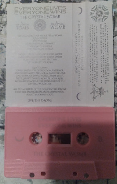 Everyone Lives Everyone Wins - The Crystal Womb (CASSETTE) | Mint (M) Mint (M)-