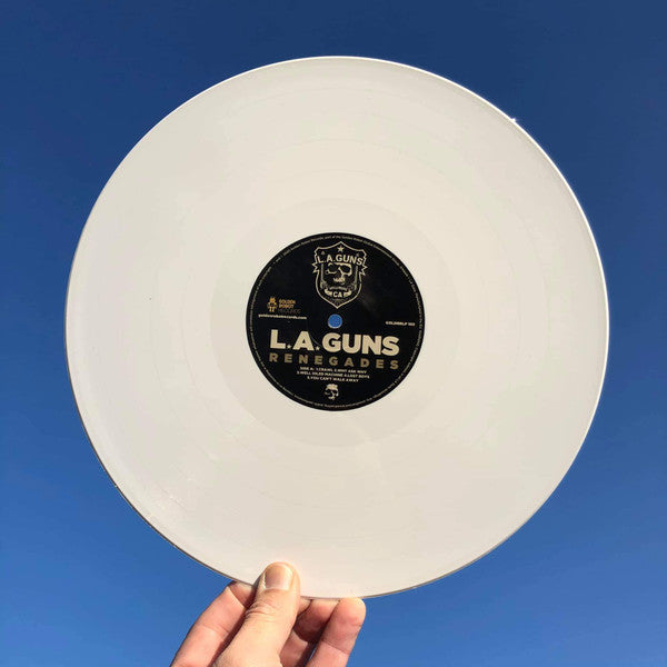 L.A. Guns (2) - Renegades (WHITE VINYL) | Mint (M) Mint (M)-