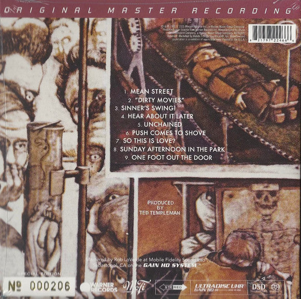 Van Halen - Fair Warning (SACD MFSL) | Mint (M) Mint (M)-