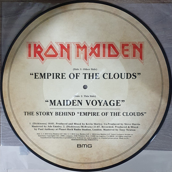 Empire Of The Clouds (RSD PICTURE VINYL) | Mint (M) Mint (M)-