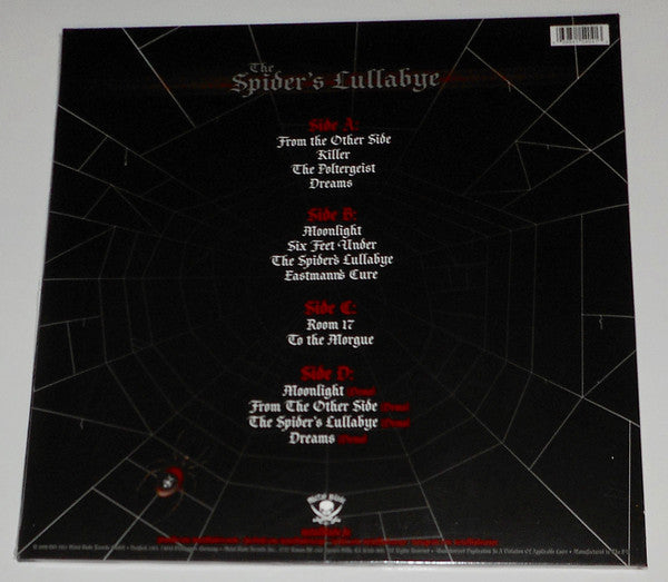 King Diamond - The Spider's Lullabye (RED VINYL 2xLP METAL BLADE 3984-15404-1 2017) | Excellent+ (EX+) Near Mint (NM)-