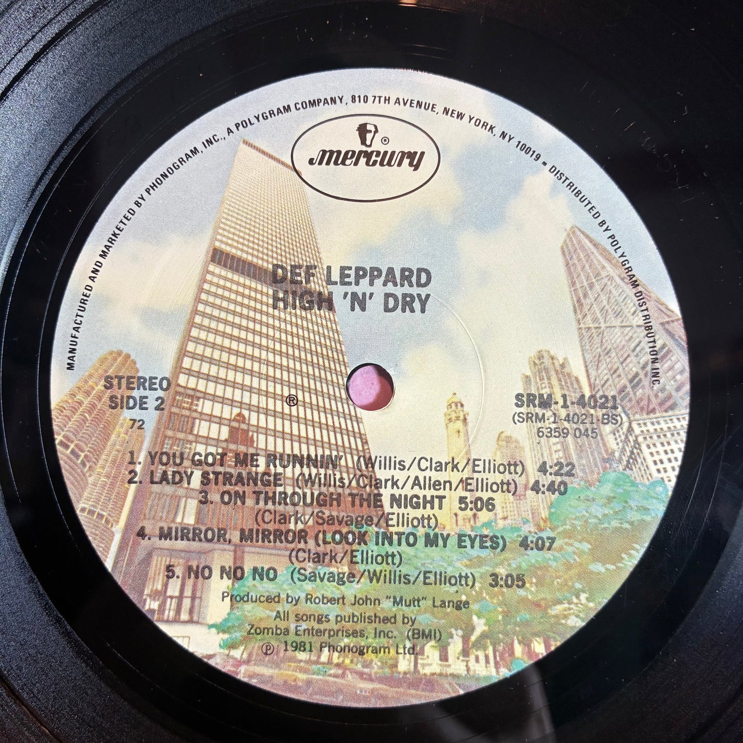 Def Leppard - High 'N' Dry (VINYL) | Excellent (EX) Excellent (EX)-