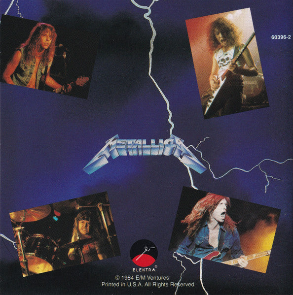 Metallica - Ride The Lightning (CD) | Excellent (EX)-
