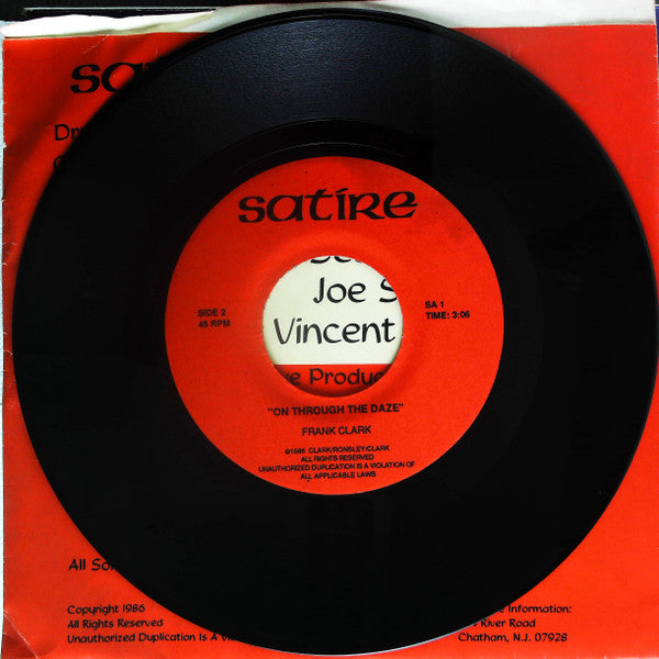 Satire - On Through The Daze / In Silence It Came (7' VINYL) | Near Mint- (NM-) Near Mint (NM)-