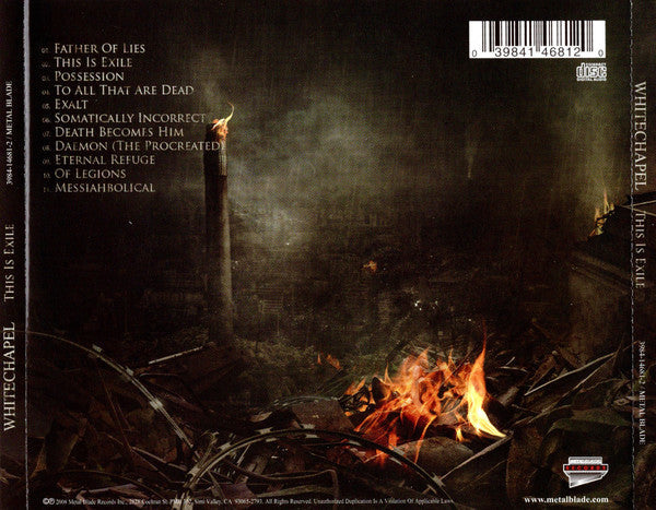 Whitechapel (2) - This Is Exile | Near Mint (NM) Near Mint (NM)-