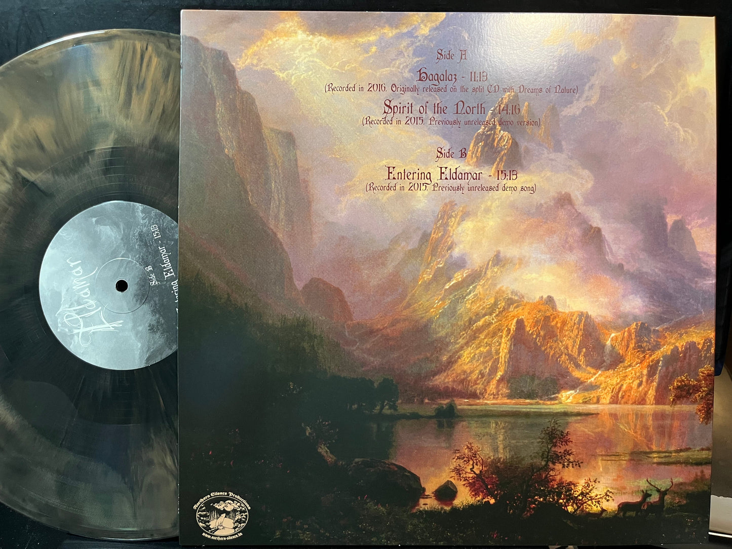 Eldamar - Lost Songs From The Ancient Land (ORANGE & BLACK GALAXY VINYL LP NORTHERN SILENCE PRODUCTIONS NSP280 2023) | USED Near Mint (NM or M-) Near Mint (NM)-