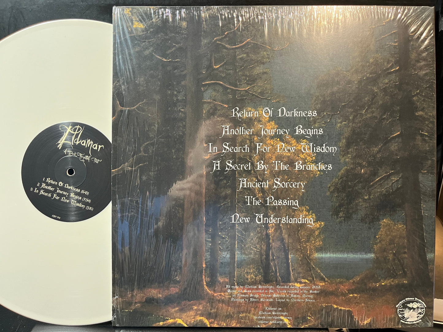 Eldamar - A Dark Forgotten Past (BONE VINYL LP NORTHERN SILENCE PRODUCTIONS NSP 154 2020) | USED Near Mint (NM or M-) Near Mint (NM)-