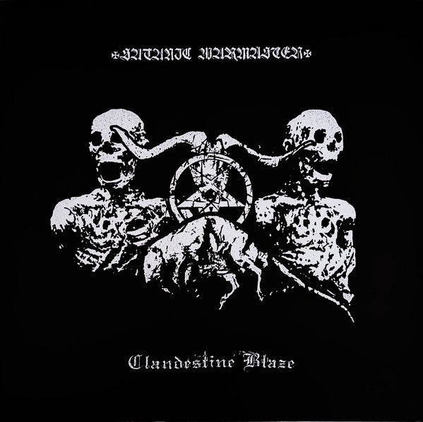 Clandestine Blaze - Clandestine Blaze / Satanic Warmaster (VINYL) | Near Mint (NM) Near Mint (NM)-