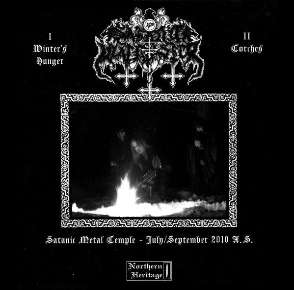 Satanic Warmaster - Winter's Hunger / Torches (7" VINYL) | Near Mint (NM) Near Mint (NM)-