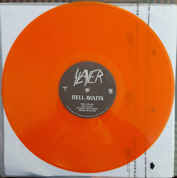 Slayer - Hell Awaits (VINYL) | Near Mint (NM) Near Mint (NM)-