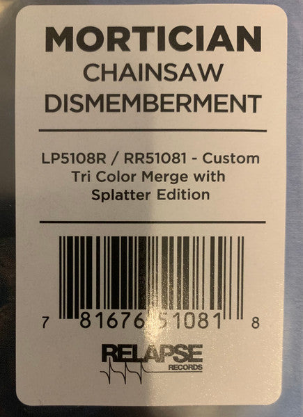 Mortician - Chainsaw Dismemberment (2xVINYL) | Near Mint (NM) Near Mint (NM)-