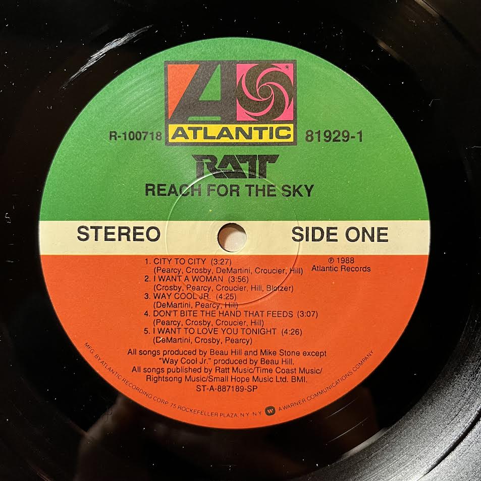 Ratt - Reach For The Sky (VINYL) | Near Mint (NM or M-)-