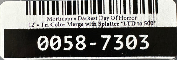 Mortician - Darkest Day Of Horror (VINYL) | Near Mint (NM) Near Mint (NM)-