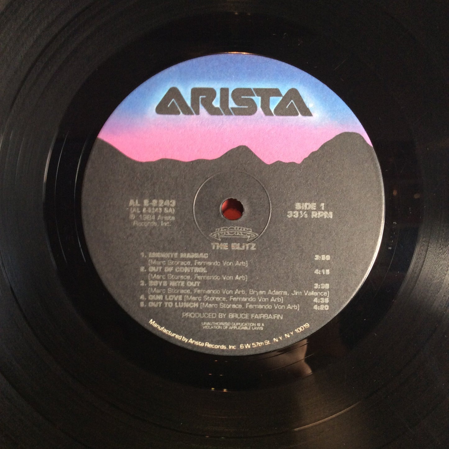 Krokus - The Blitz (VINYL) | Excellent (EX)-
