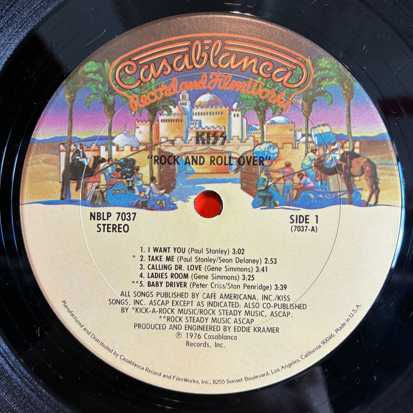 Kiss - Rock And Roll Over (VINYL) | Very Good (VG) Very Good Plus (VG+)-