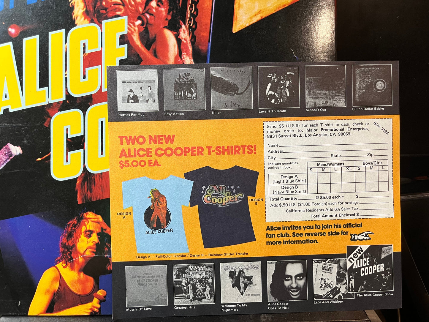 Alice Cooper - The Alice Cooper Show (VINYL LP) | Near Mint (NM or M-) Excellent+ (EX+)-