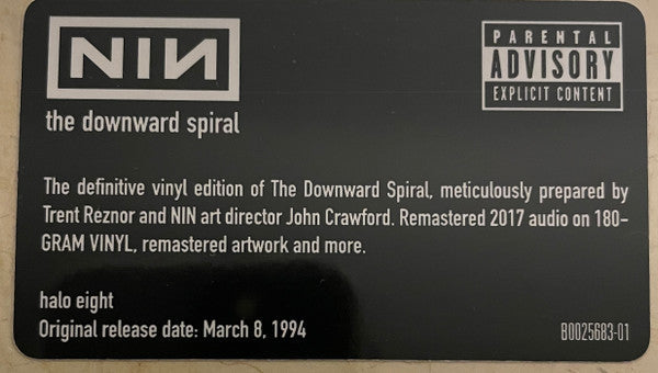 Nine Inch Nails - The Downward Spiral | Mint (M) Mint (M)-