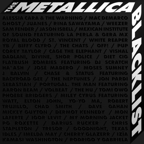 Metallica and Various Artists - The Metallica Blacklist (VINYL 7xLP BOX Blackened BLCKND050-1) | NEW-