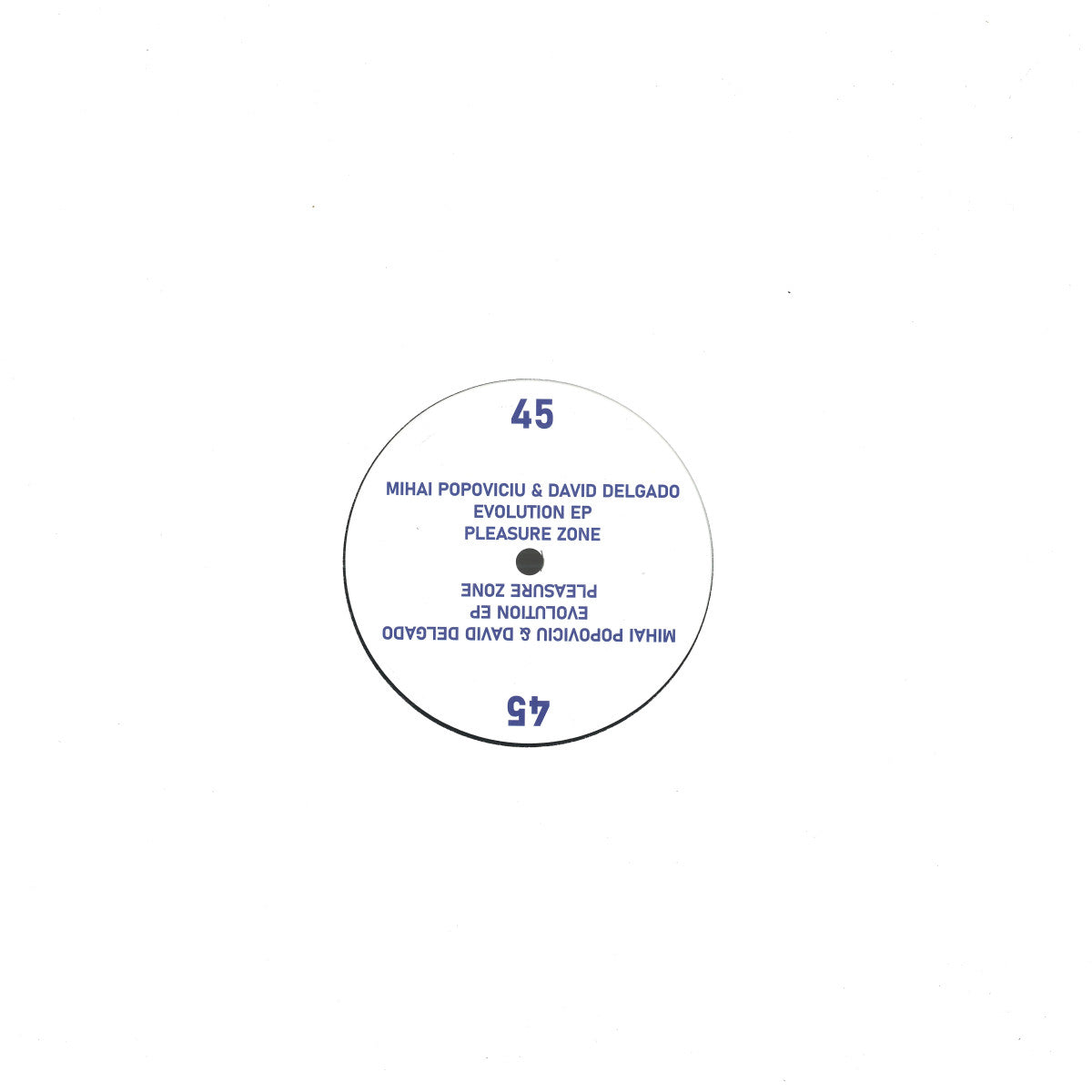 Mihai Popoviciu & David Delgado - Evolution (VINYL 12" Pleasure Zone PLZ045 2025) | NEW-