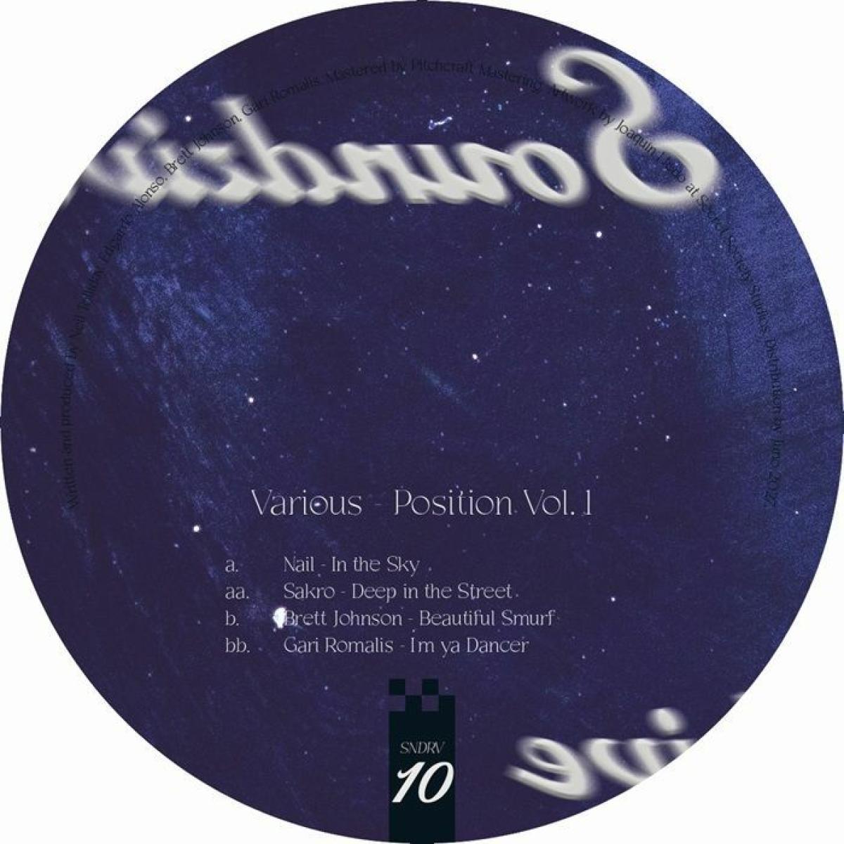 Various - (PRESALE 09/21/26) Position Vol 1 (VINYL 12" Soundrive Music SNDRV10 2026) | NEW-