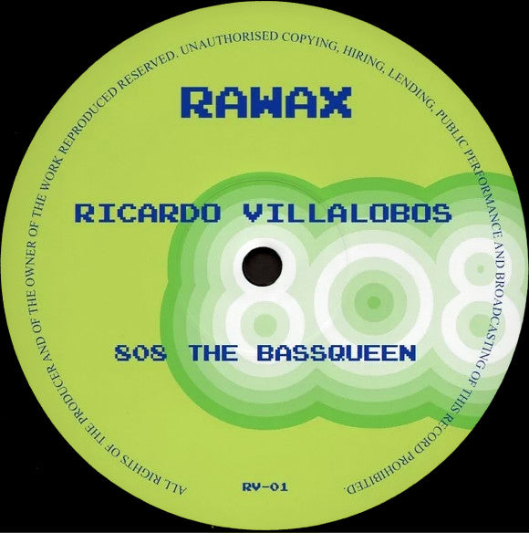 Ricardo Villalobos - 808 The Bassqueen | Mint (M) Mint (M)-