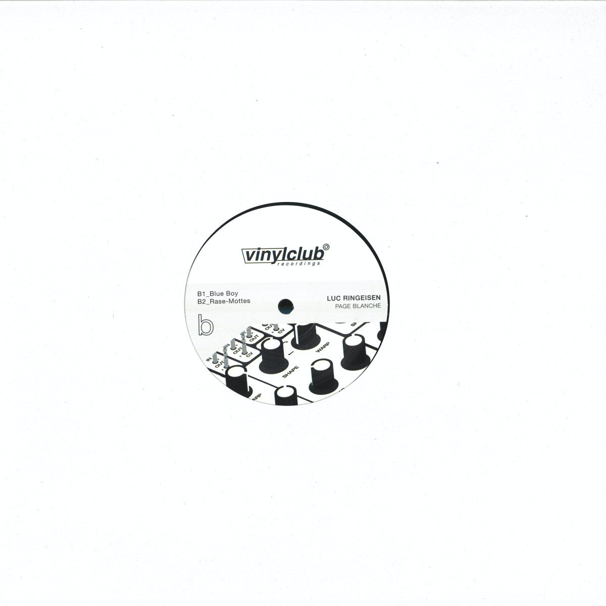 Luc Ringeisen - Page Blanche (2xVINYL) | Mint (M) Mint (M)-