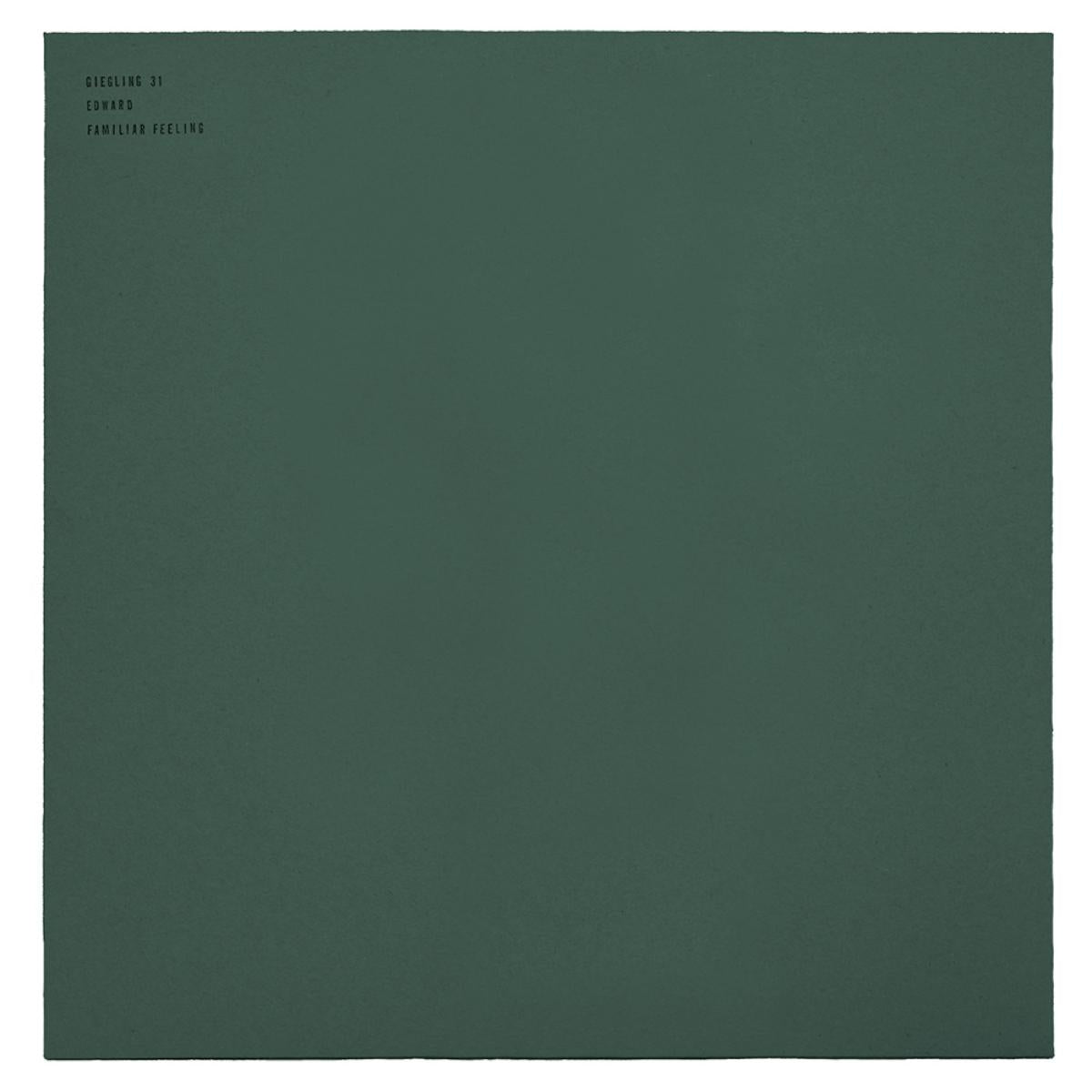 Edward - (PRESALE TBD) Familiar Feeling (VINYL 12" Giegling GIEGLING31) | NEW-