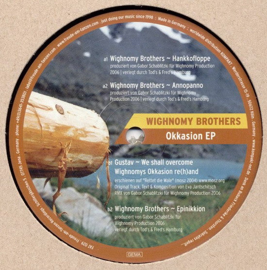 Wighnomy Brothers - Okkasion EP | Near Mint (NM) Near Mint (NM)-