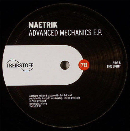 Maetrik - Advanced Mechanics E.P. | Near Mint (NM) Generic-