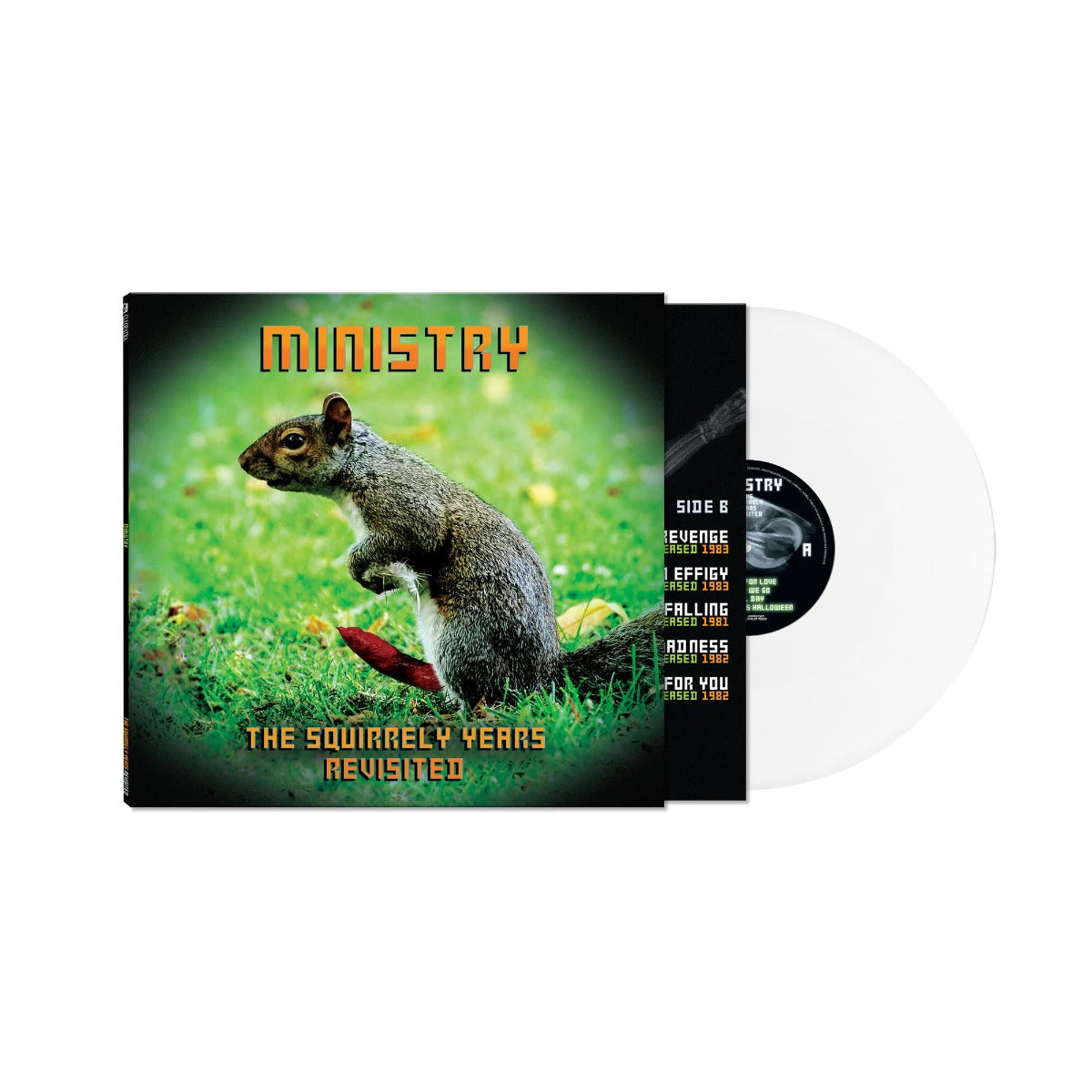 Ministry - The Squirrely Years Revisited (Color Vinyl) (White) (Indie Exclusive) | Mint (M) Mint (M)-