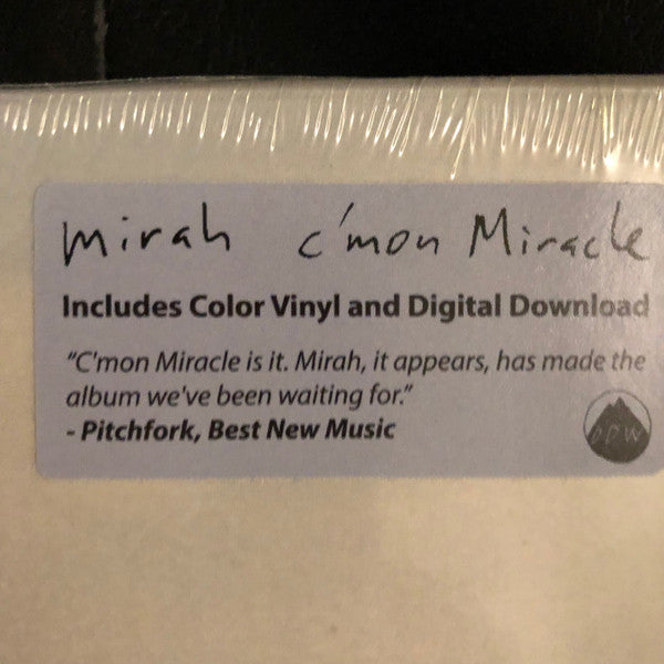 Mirah (3) - C'mon Miracle (Sea Blue Vinyl) | Mint (M) Mint (M)-