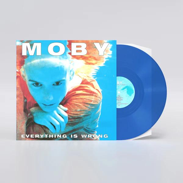 Moby - Everything Is Wrong (140 Gram Blue Vinyl) | Mint (M) Mint (M)-