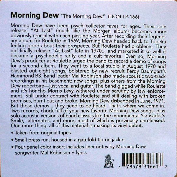 The Morning Dew | Mint (M) Mint (M)-