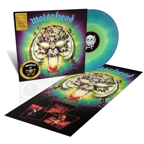 Motörhead - Overkill (Blue & Green Colored Vinyl, Limited Edition, 50th Anniversary Edition, Half Speed Mastered) | Mint (M) Mint (M)-