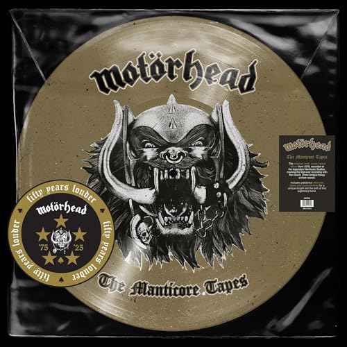 Motörhead - The Manticore Tapes (Picture Disc VINYL) | Mint (M) Mint (M)-