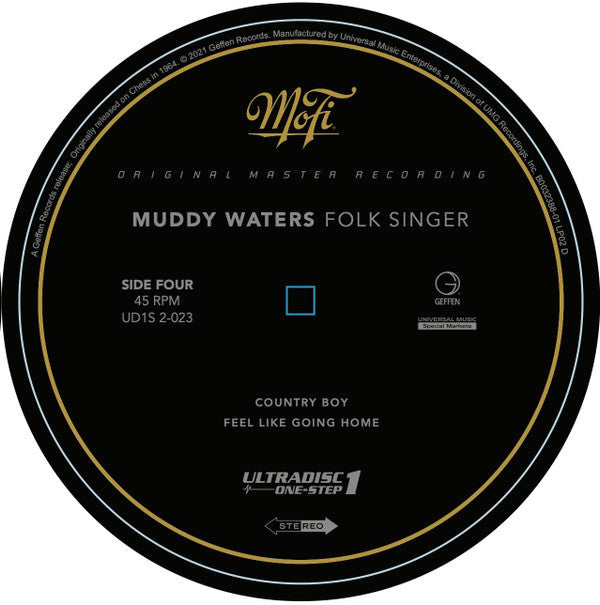 Muddy Waters - Folk Singer | Mint (M) Mint (M)-