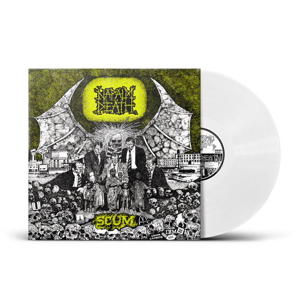 Napalm Death - Scum (Exclusive White Vinyl) |-