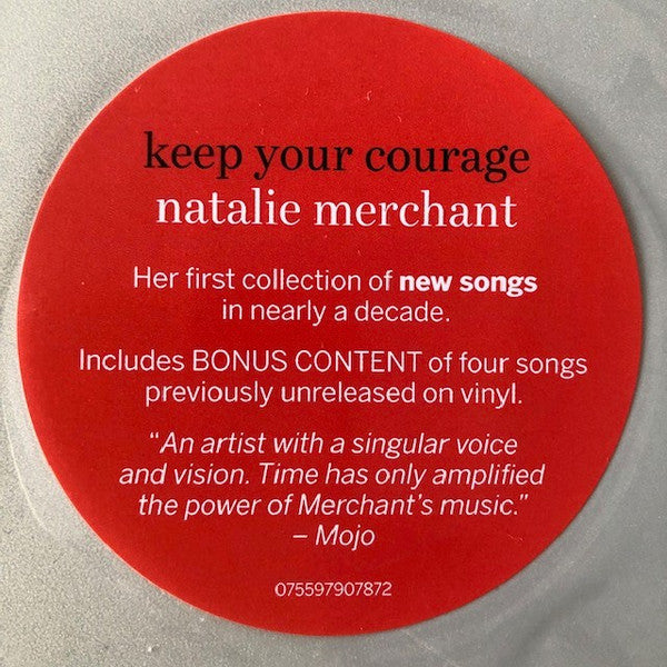 Natalie Merchant - Keep Your Courage | Mint (M) Mint (M)-