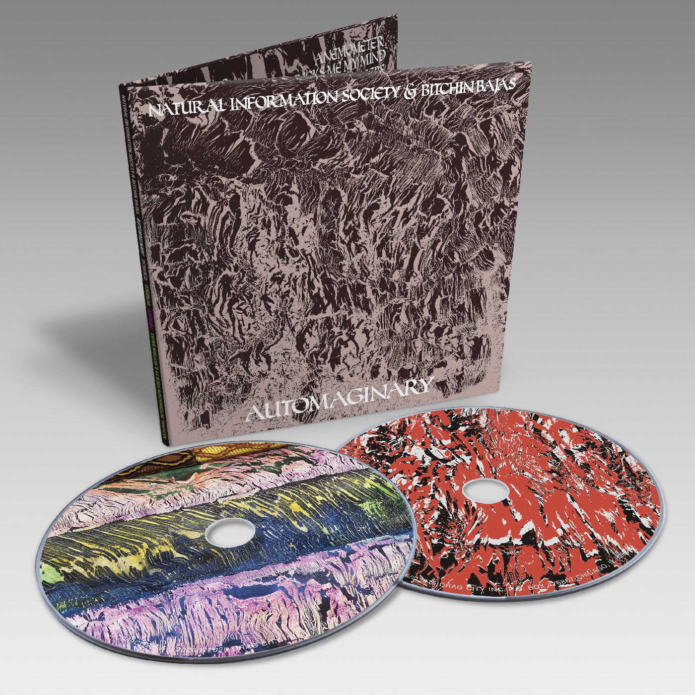 Natural Information Society & Bitchin Bajas - (PRESALE 6/26/26) Automaginary + Totality (GATEFOLD 2xCD) | Mint (M) Mint (M)-