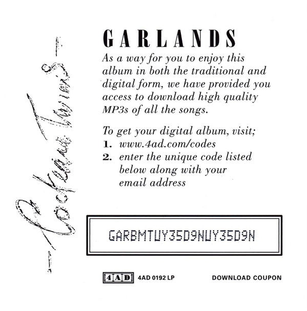 Cocteau Twins - Garlands (VINYL) | Mint (M) Mint (M)-
