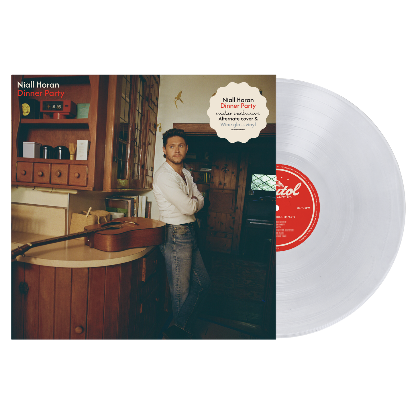 Niall Horan - Dinner Party (IEX ALT COVER CLEAR WINE GLASS VINYL) | Mint (M) Mint (M)-