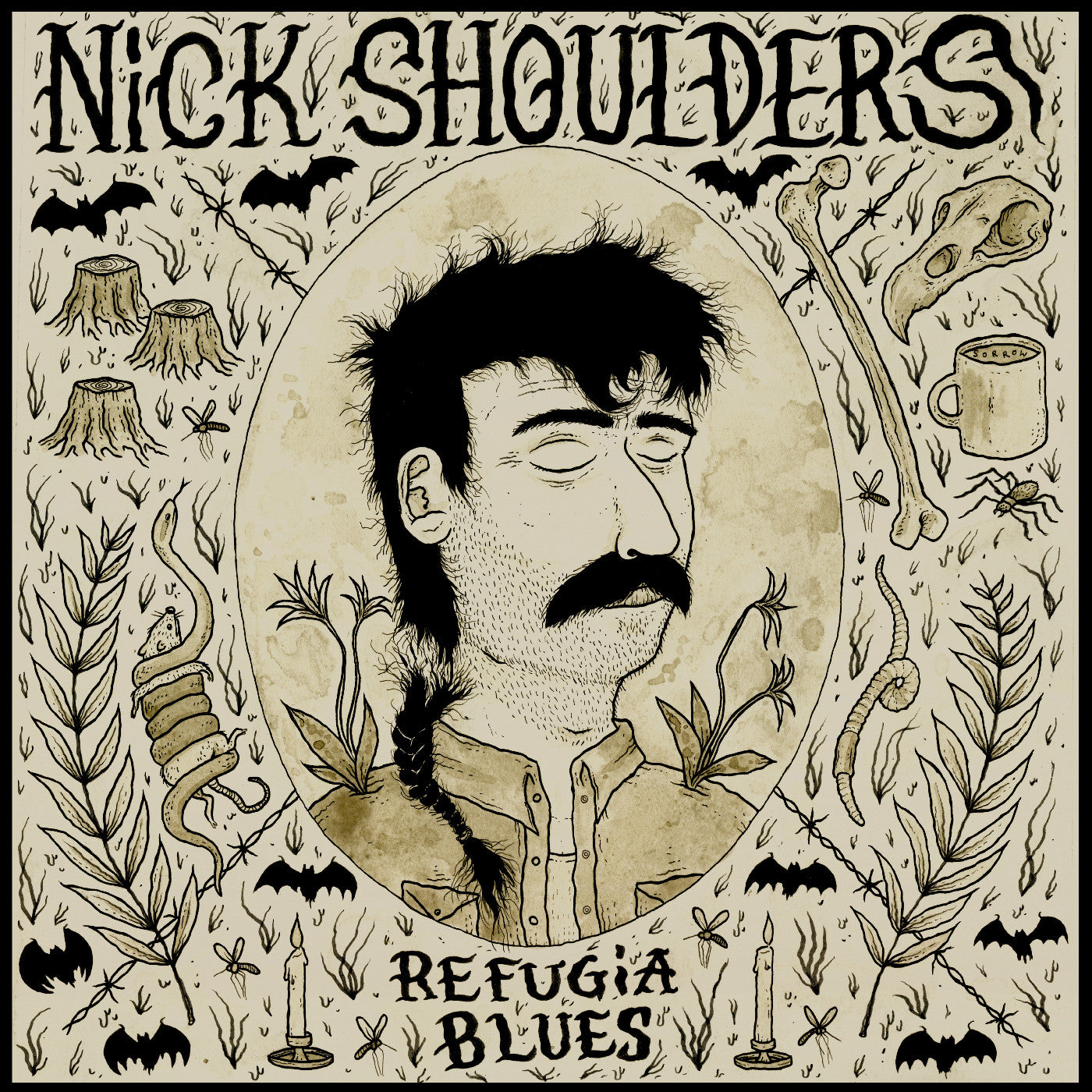 Nick Shoulders - Refugia Blues (Indie Exclusive Bronze Vinyl) |-