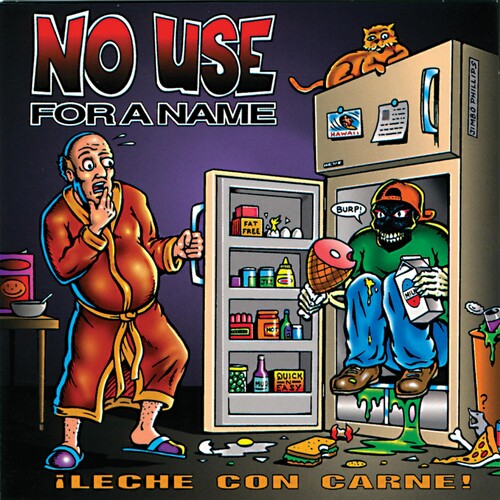 NO USE FOR A NAME - (PRESALE 8/7/26) ¡leche Con Carne! (PURPLE VINYL LP FAT WRECK CHORDS 2026) | NEW Mint (M) Mint (M)-