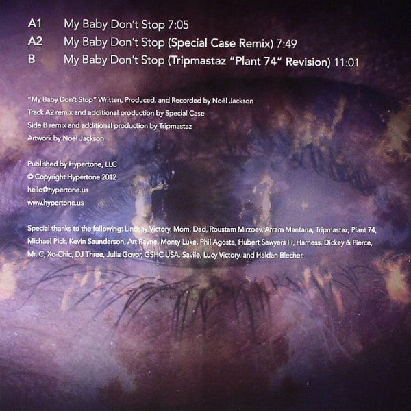 Noël Jackson - My Baby Don't Stop | Mint (M) Mint (M)-